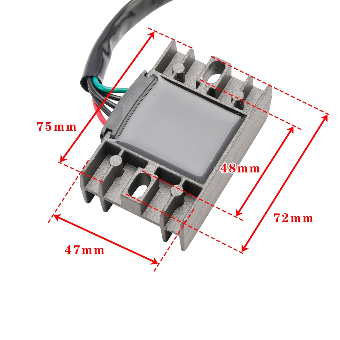 GUARNIZIONE REGOLATORE RADDRIZZATORE STATORE PER SUZUKI 2000-2024 DRZ400 400E 400S 400SM