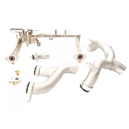 NUOVO kit sistema di tubi dell'acqua di raffreddamento in metallo aggiornato 2024 3.0 per Jaguar XE XF XJ