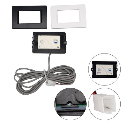 36387 Interruttore a parete per WC Tecma RV Silence Plus - Interruttore a parete a 2 pulsanti