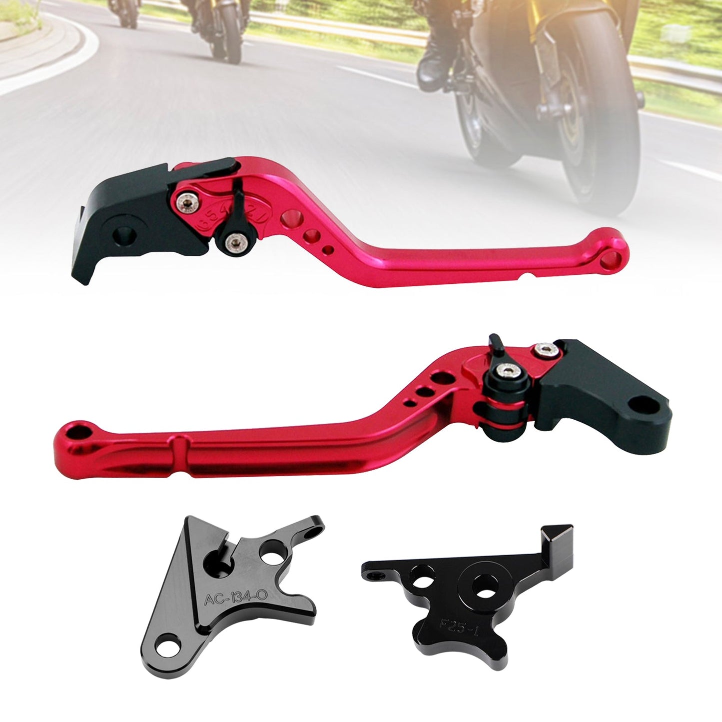 Leva frizione freno lunga adatta per HONDA CB350 Hness GB350 CB350 2021-2023