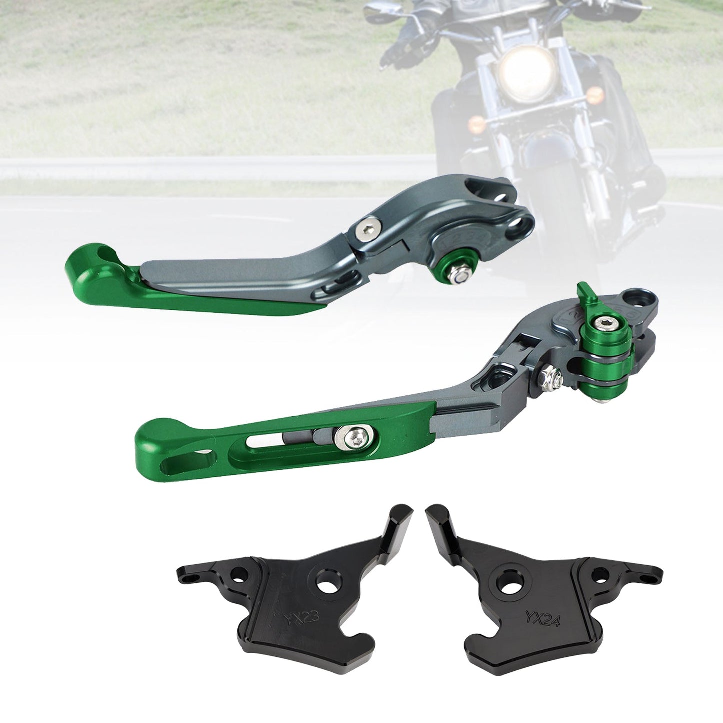 Leva freno frizione regolabile adatta per YAMAHA XMAX 300 2023-2025