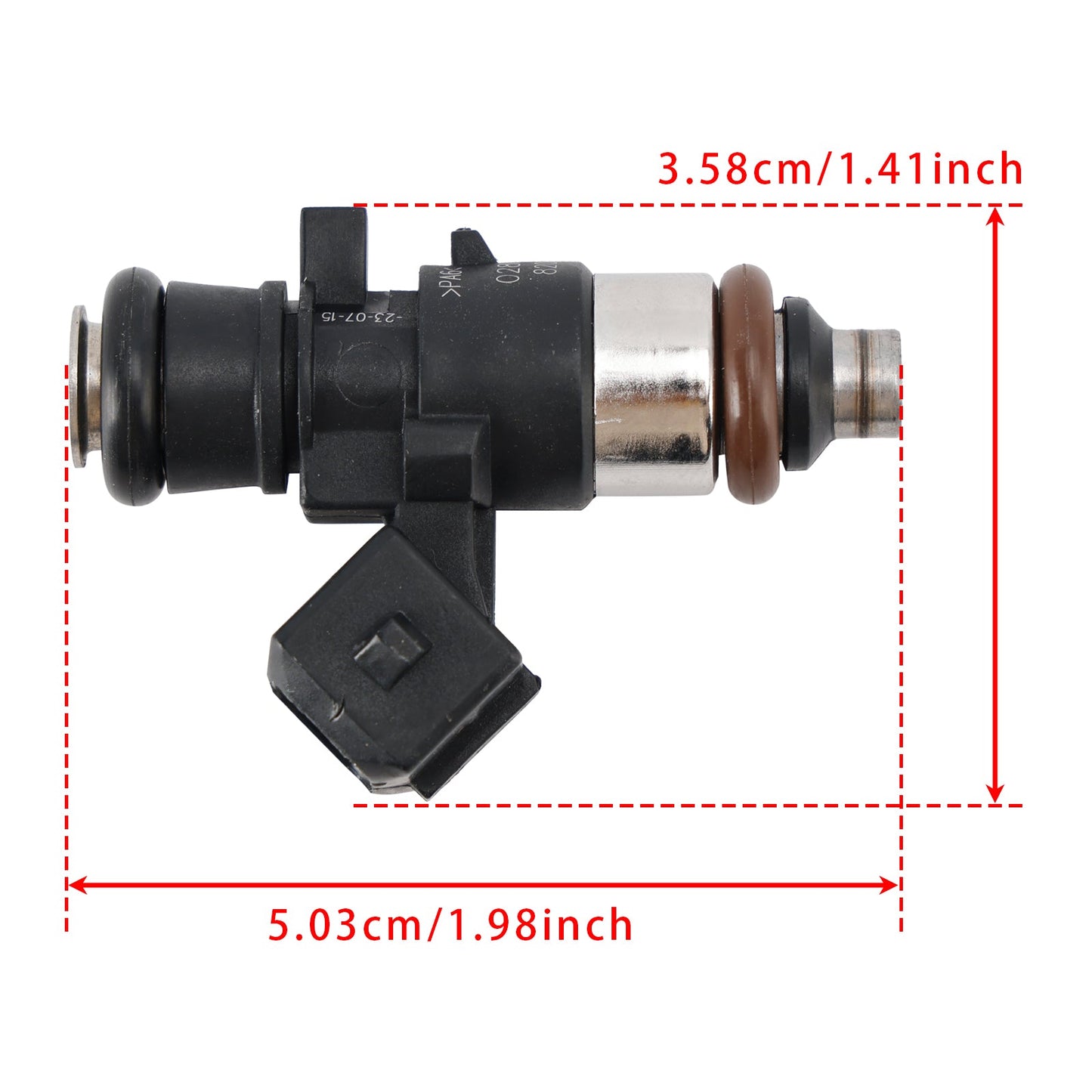 1 pz iniettore carburante per Dacia Sandero Renault Clio III 0280158046 8200292590