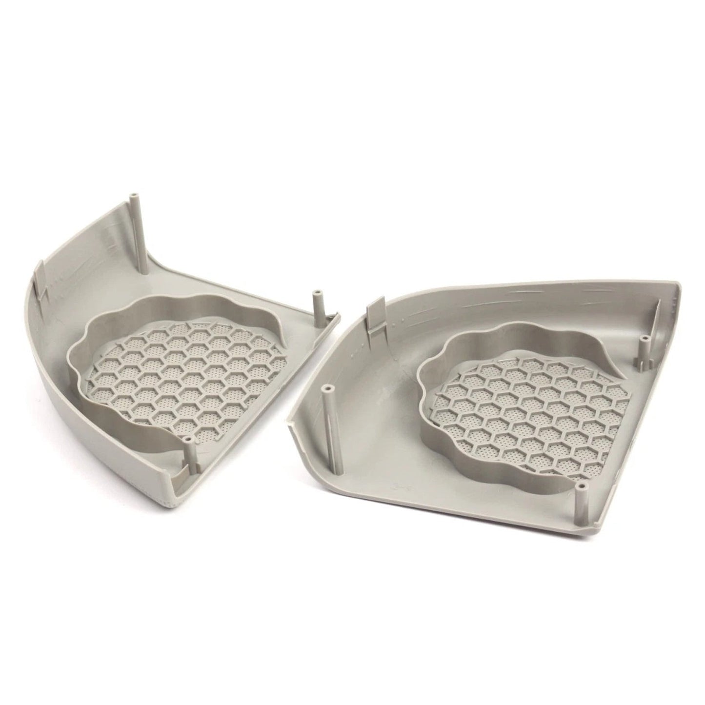 Coppia di coperture per altoparlanti della portiera anteriore per Mercedes W203 CLC Coupe A20372704887E94
