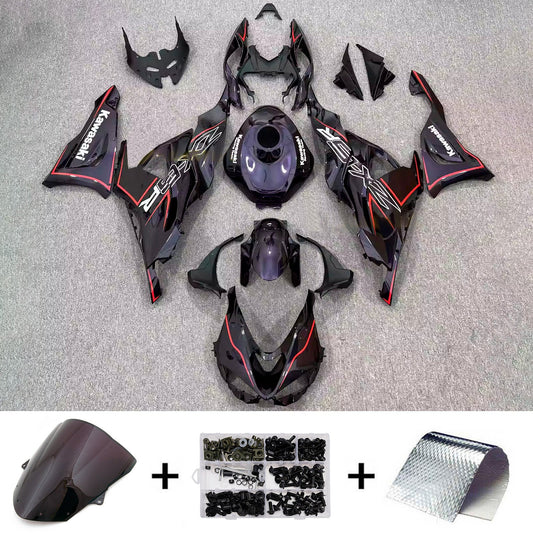 Kit carenatura iniezione in plastica ABS adatto per Kawasaki ZX-6R 2024-2026