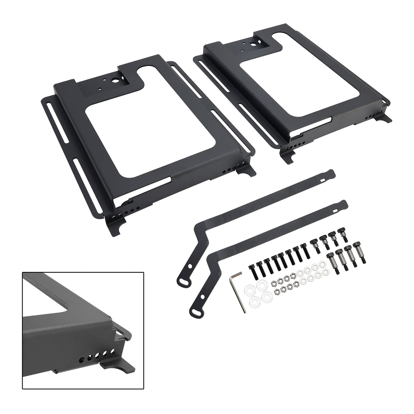 Set di basi per sedili reclinabili inferiori Polaris RZR XP Turbo 2X