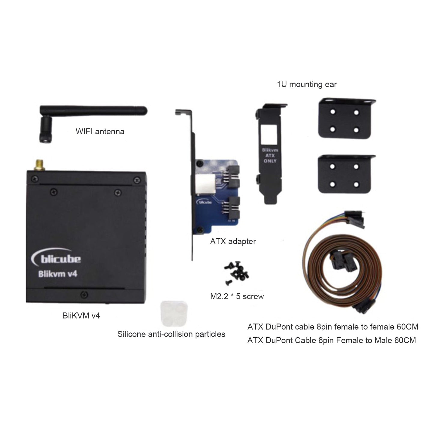 BliKVMv4 Allwinner KVM Over IP PoE HDMI Loop Out Controllo del processo Funzionamento IPKVM PiKVM