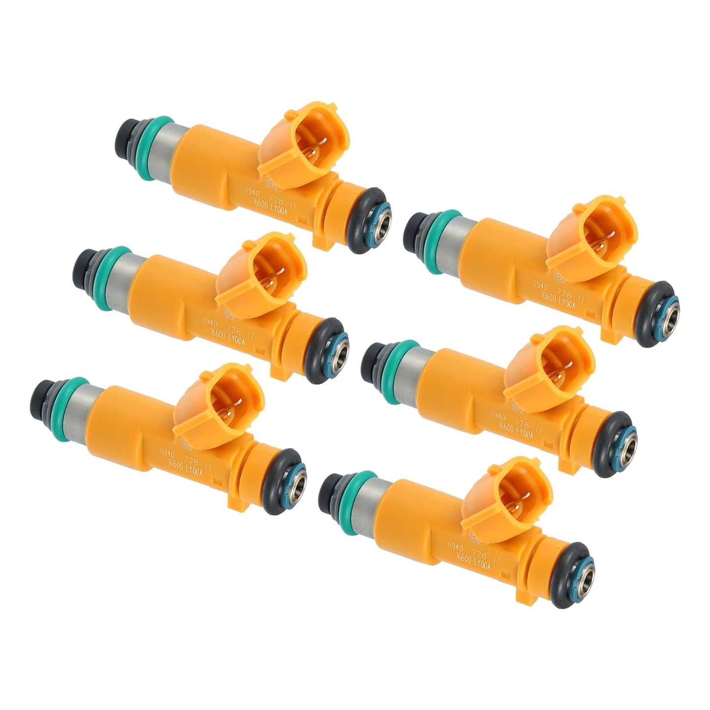 6 pezzi iniettori carburante per Infiniti G37 Q60 QX70 FX37 Nissan 370Z 3.7L 16600-EY00A