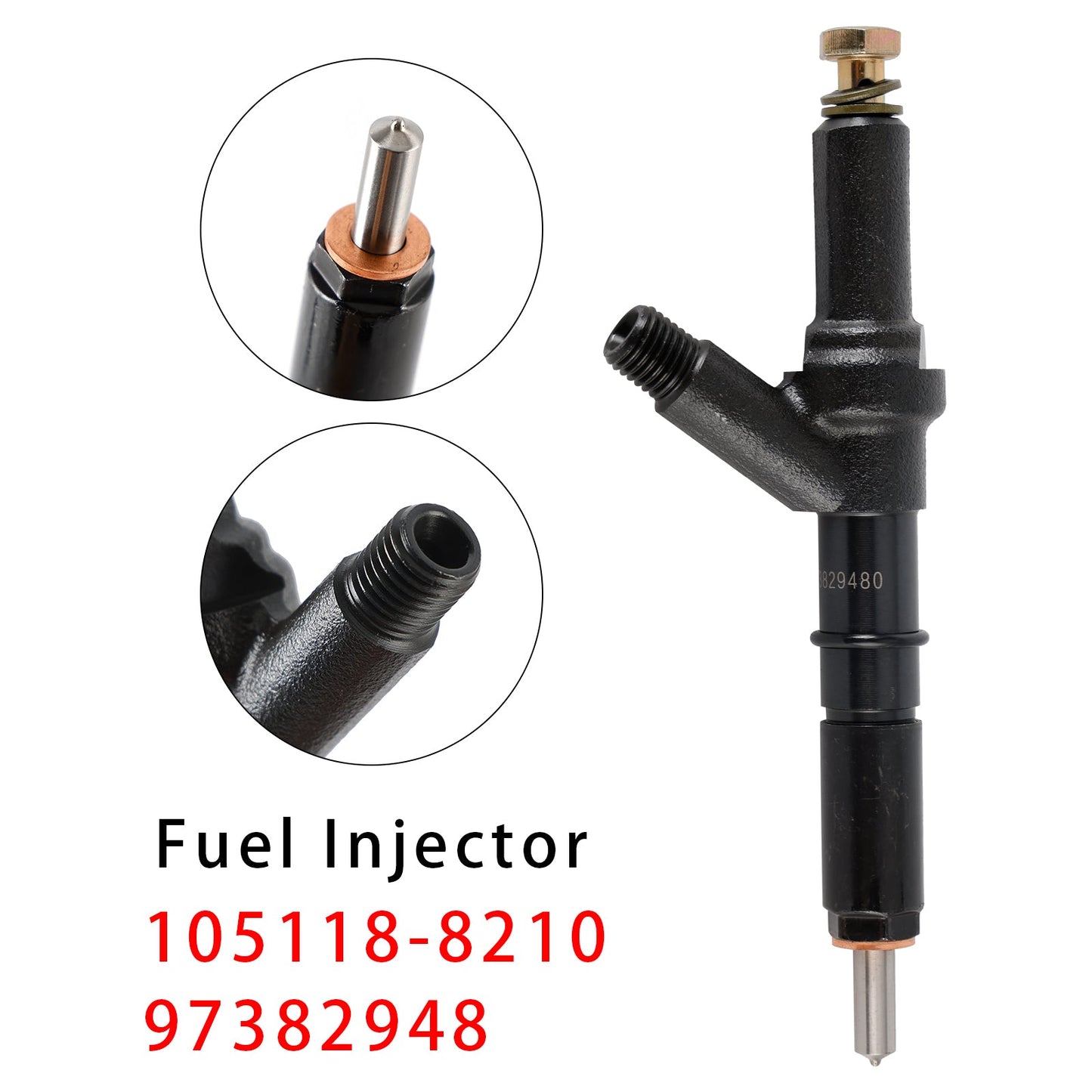 1 pz iniettore carburante per motore ISUZU 4JH1 105118-8210 97382948 8973829480