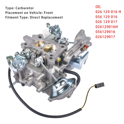 Audi 80 100 VW Passat B2 Jetta 1.6 Carburatore 026129016H