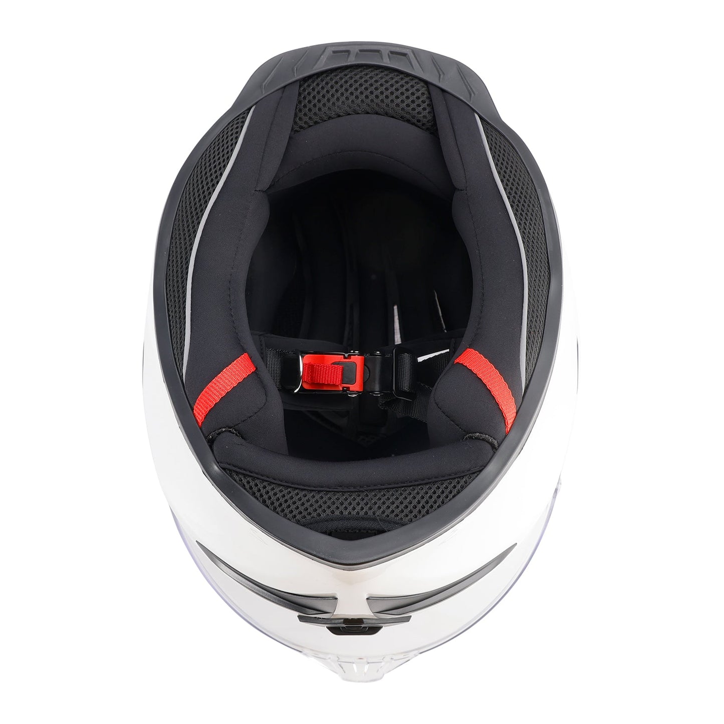 Casco da moto DOT per adulti Street Integrale Bianco
