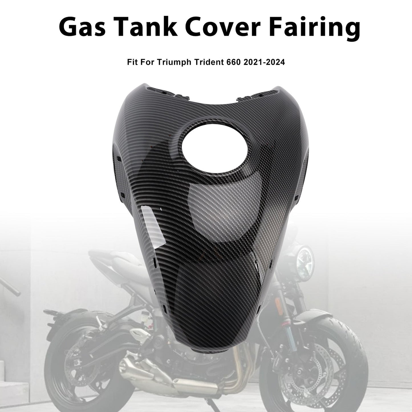 2021-2024 o Trident 660 Copertura serbatoio carburante Protezione carenatura F