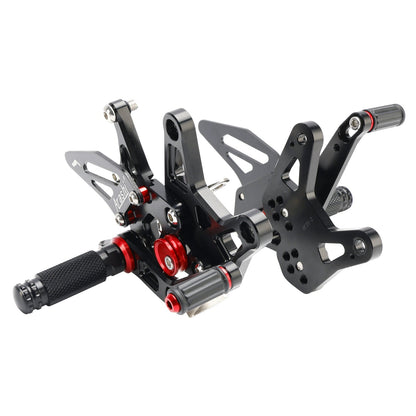 Pedane arretrate in alluminio CNC Kawasaki Ninja ZX6R ZX636 2024-2025