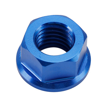 Kit dado corona posteriore M10x1,5mm blu per Aprilia RSV RSV4 1000R Factory 04-16