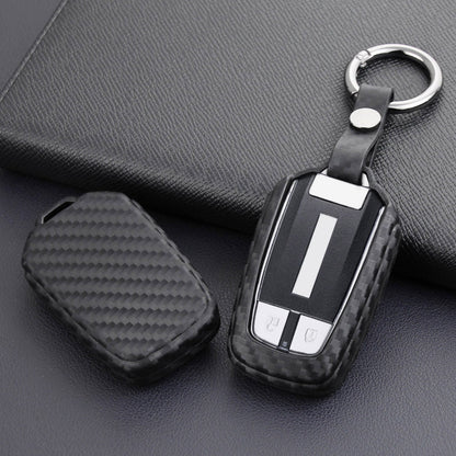 Custodia in pelle e silicone per chiave auto con fibbia per Isuzu