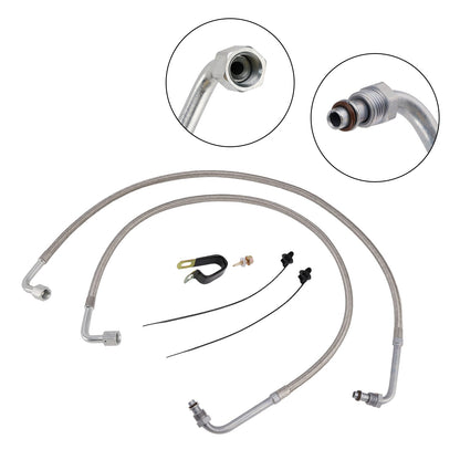 Coppia tubi flessibili del radiatore dell'olio 2204030 per Polaris Magnum Trail Boss 330 03-08