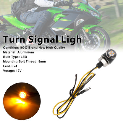 Indicatore di direzione a LED da 12 V, 8 mm, universale per moto Honda