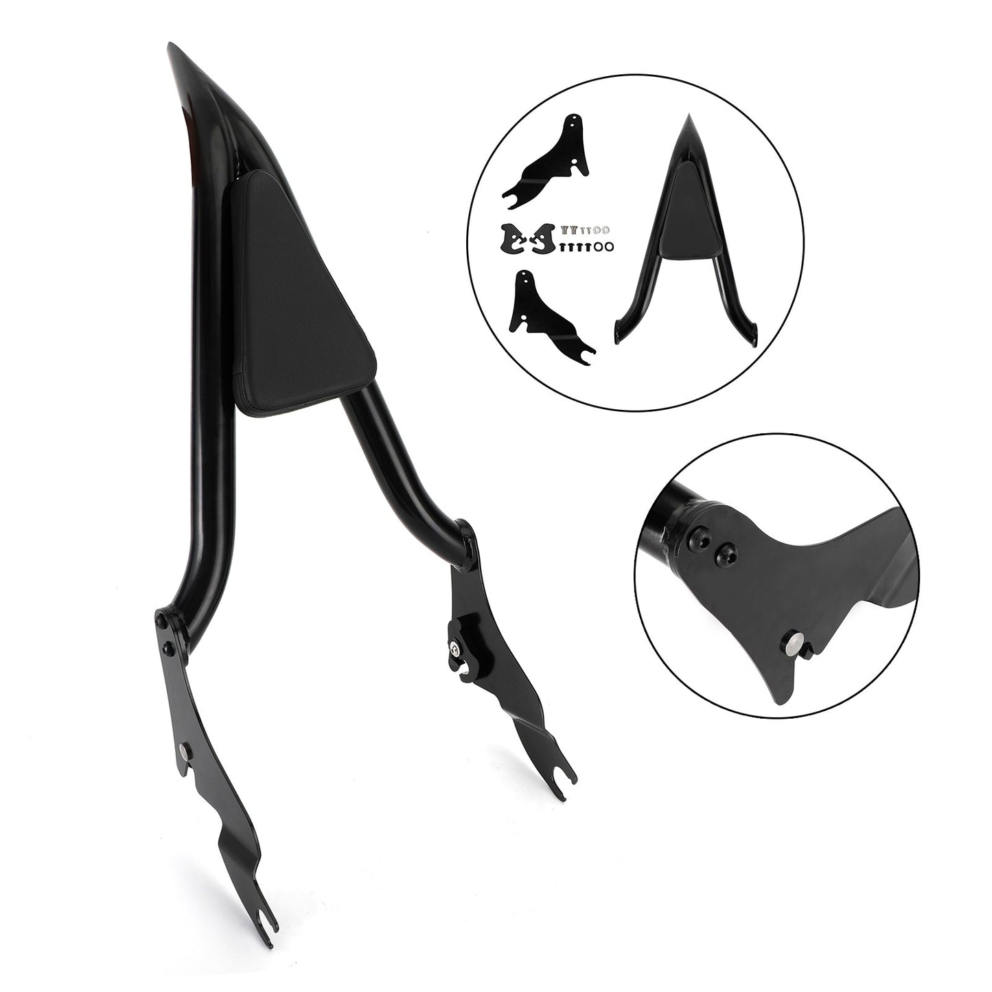 Passeggero Schienale per Touring Road King CVO Road Glide Street Glide 09-23
