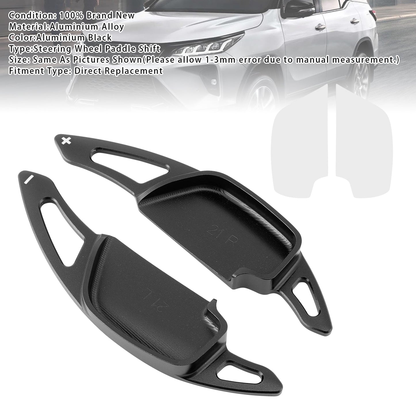Leva del cambio al volante per Toyota Hilux Fortuner
