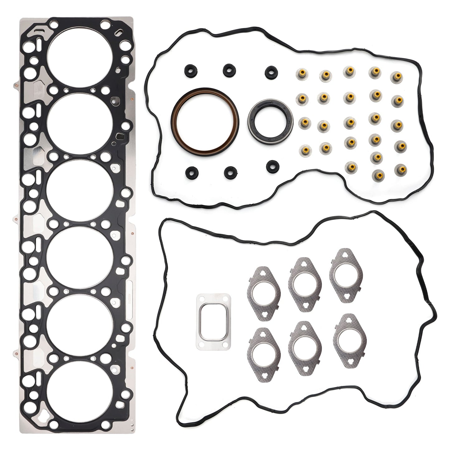 4955229 Set guarnizioni testata motore superiore per motori Cummins EPA10 6.7L ISB QSB