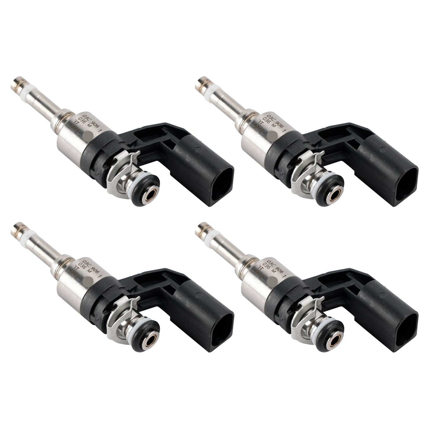 4 pezzi iniettore di carburante per VW Golf V VI Polo Audi A1 1.4L 03C906036E 03C906036M