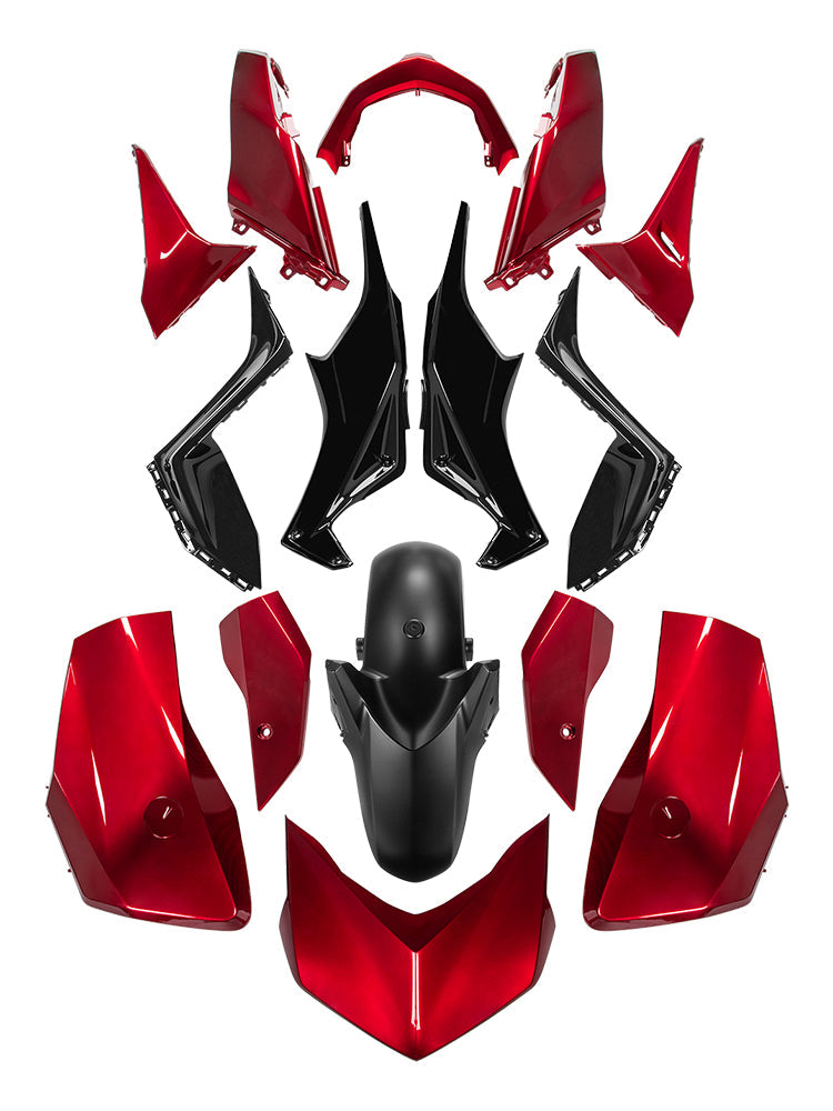 Kit carenatura carrozzeria ABS iniezione Yamaha X-MAX 300 XMAX 2023-2024 11#