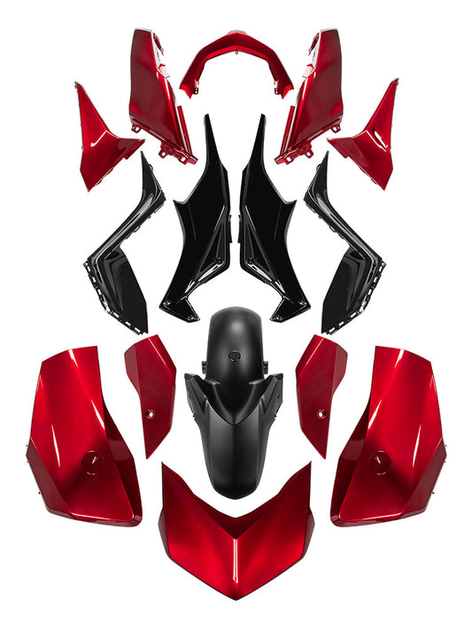 Kit carenatura carrozzeria ABS iniezione Yamaha X-MAX 300 XMAX 2023-2024 11#