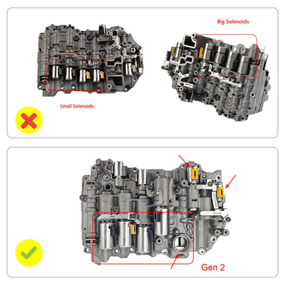 Corpo valvola di trasmissione VOLKSWAGEN AW GENERAZIONE 2 TF-60SN 09G 2014-2018 (GEN 2) #75050