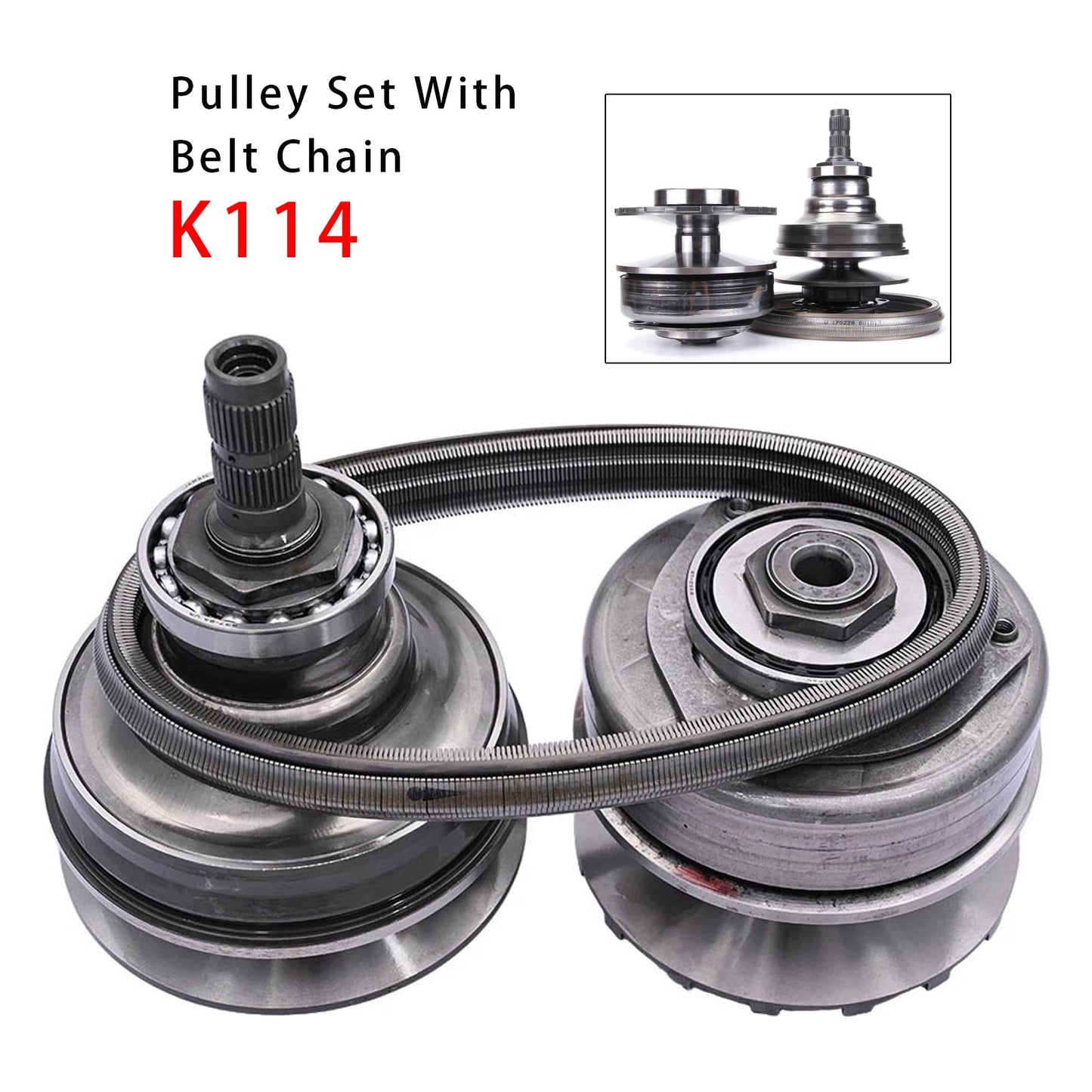 Kit pulegge CVT per cambio automatico K114 con cinghia a catena per Toyota C-HR