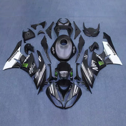 Kit carenatura iniezione in plastica ABS adatto per Kawasaki ZX6R 636 2009-2012