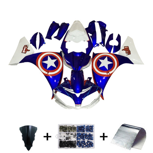 Kit carenatura iniezione plastica ABS per Yamaha YZFR1 YZF-R1 2009-2011