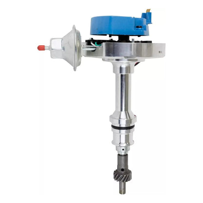 Distributore di accensione con tappo blu per motore Ford Windsor 221 260 289 302 V8 con bobina da 65K 1030213
