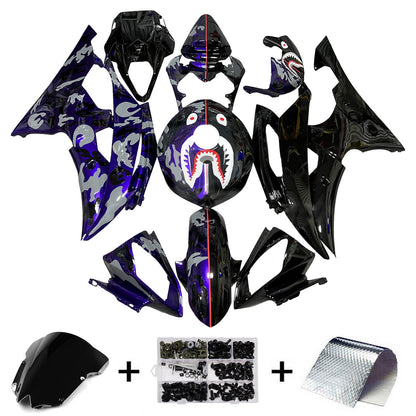 Kit carenatura iniezione plastica ABS per Yamaha YZFR6 YZF-R6 2008-2016