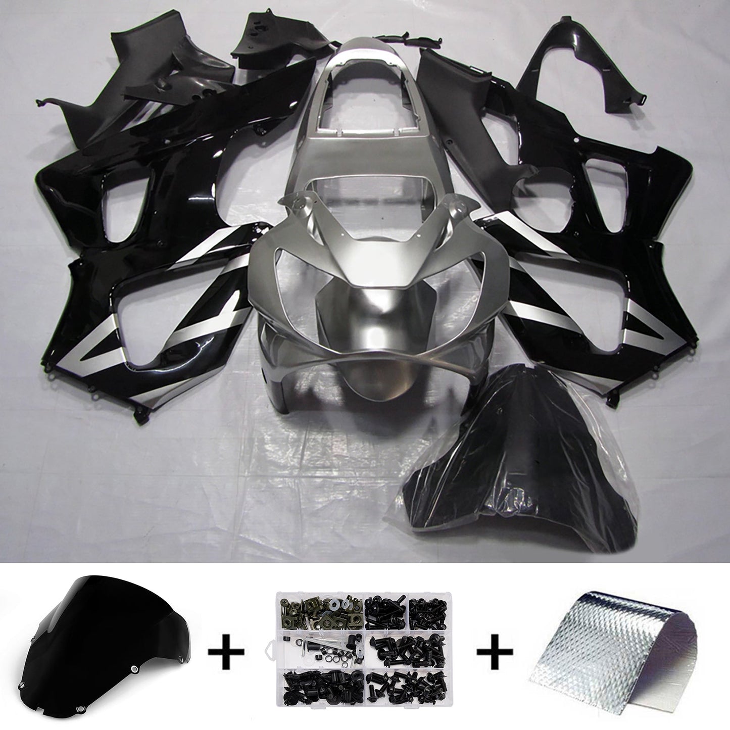 Kit di carene in plastica ABS stampate a iniezione per Honda CBR929RR 2000-2001