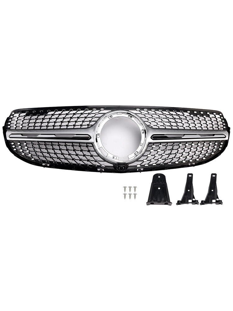 Griglia paraurti anteriore a diamante Mercedes-Benz X253 GLC250 GLC300 2020-2022