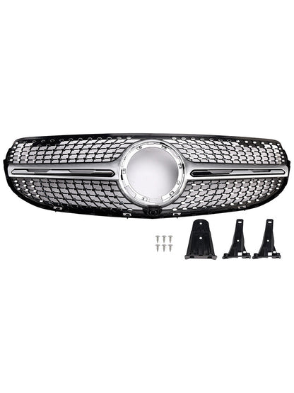 Griglia paraurti anteriore a diamante Mercedes-Benz X253 GLC250 GLC300 2020-2022