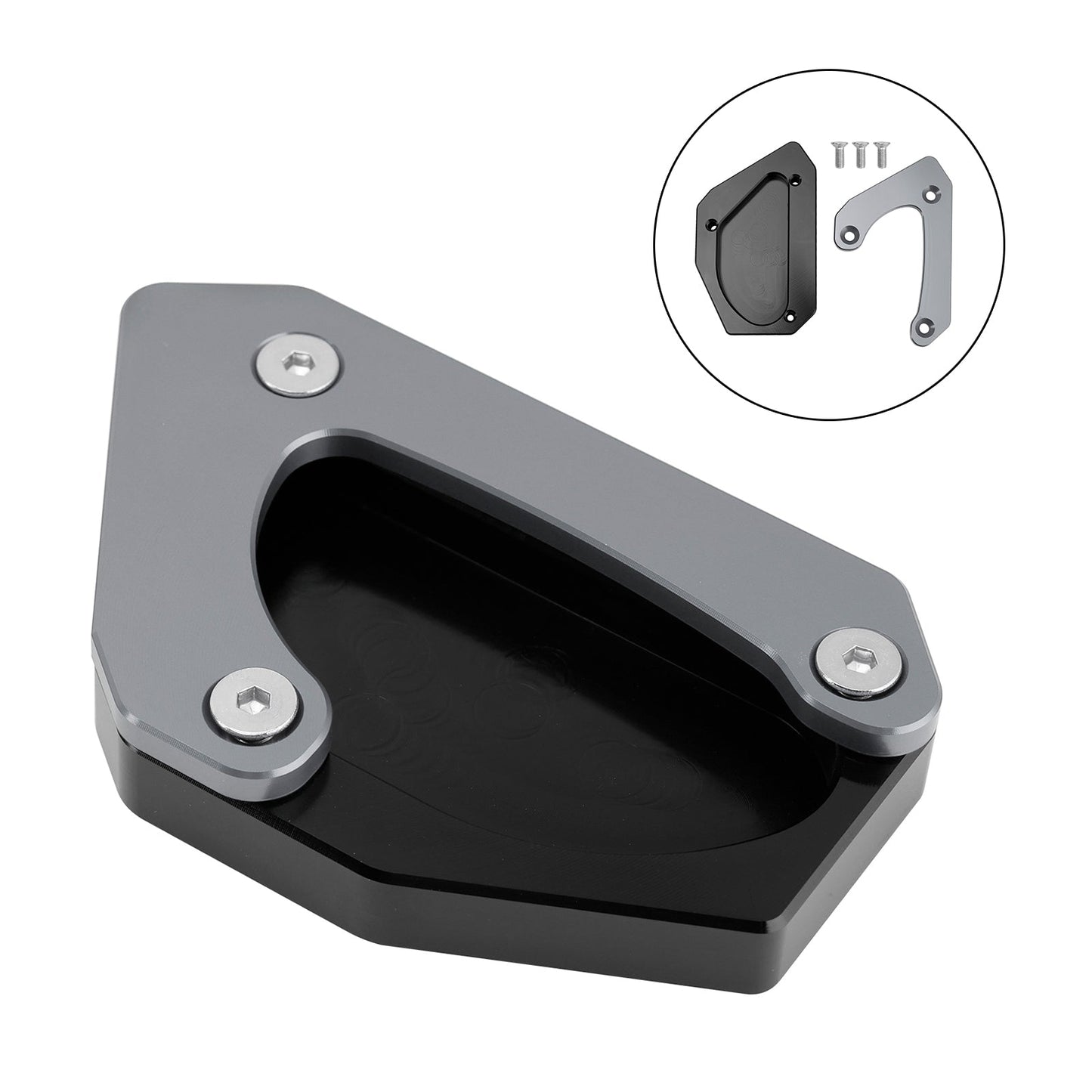 Piastra di estensione per cavalletto adatta per Suzuki V-strom 650 DL650 XT 2011-2024