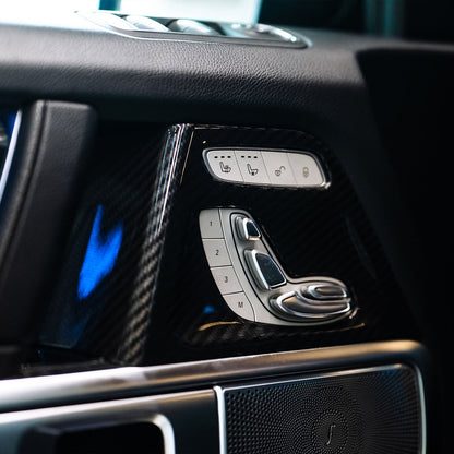 Telaio interruttore di regolazione sedile pannello interno portiera per Mercedes Benz W464 W465 (2019-2026)