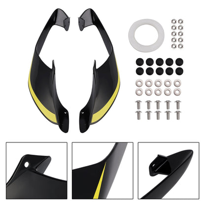 Alette laterali anteriori per Yamaha YZF R1 R1M 2021-2024, spoiler e carenatura
