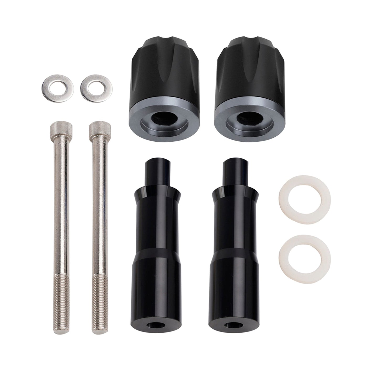 Protezione Slider Antiurto per Telaio in Alluminio Yamaha Yzf-R7 2021-2023, Blu e Nero