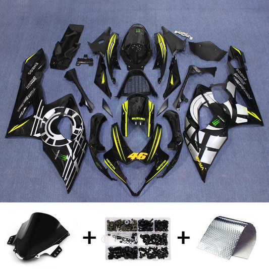 Kit carenatura iniezione plastica ABS per Suzuki GSXR1000 2005-2006 K5