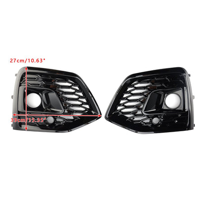 Griglia fendinebbia anteriore Audi Q5 SQ5 S-Line RSQ5 Style 2021-2025, nera