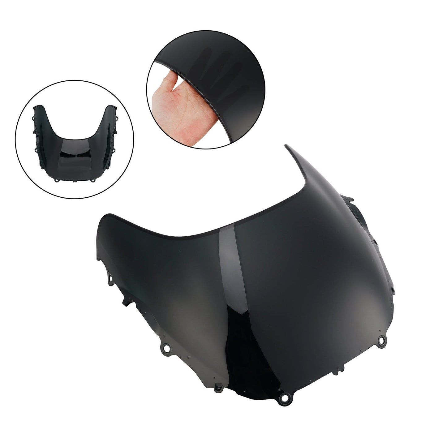 Parabrezza Yamaha XSR900 GP 2024-2025 Parabrezza + staffa