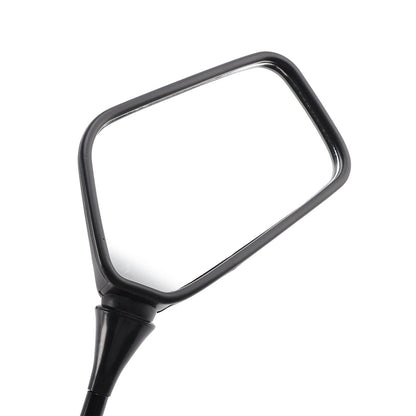 Coppia di specchietti retrovisori neri M10 per Kawasaki KLR250 KLR600 KLR650