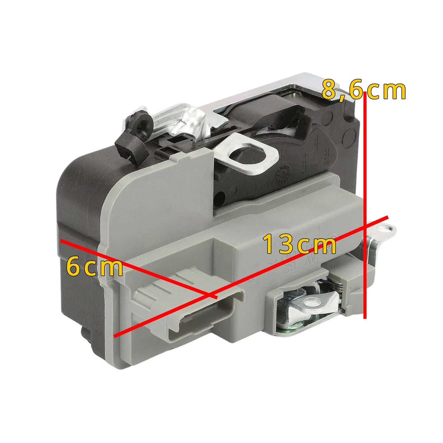 Attuatore serratura portiera anteriore sinistra lato guida 9135R9 per Peugeot 206 1998-2012