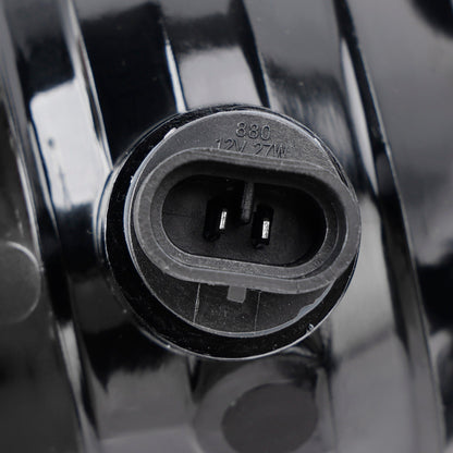 Coppia di fari fendinebbia anteriori con lampadine per Chevy Silverado 2007-2013, lenti fumé