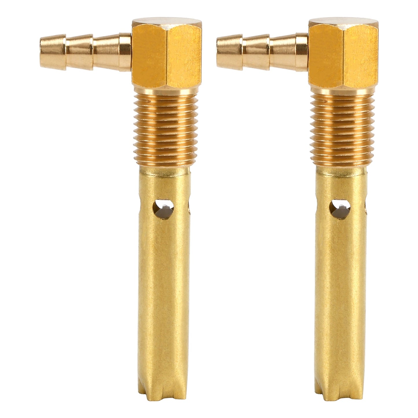 2 tubi flessibili da 1/4"" ID per sfiato del serbatoio del carburante, filettatura 1/4""-18NPTF, per serbatoi piccoli e grandi