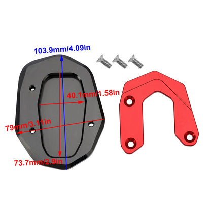 Piastra allargata per cavalletto adatta per Ducati Scrambler 400/800/1100 2015-2020