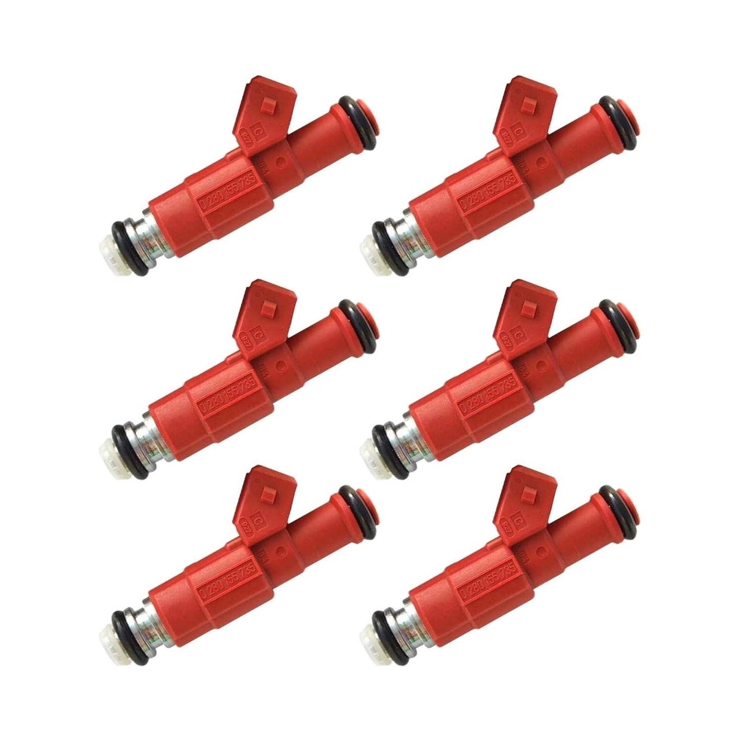 6 iniettori di carburante per Honda Passport e Isuzu Rodeo 1998-1999 0280155735