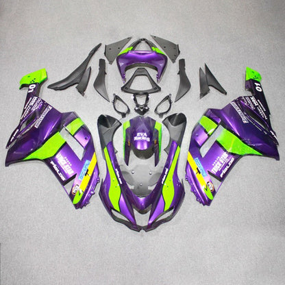Kit carenatura iniezione in plastica ABS adatto per Kawasaki ZX6R 636 2007-2008
