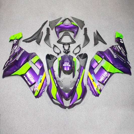 Kit carenatura iniezione in plastica ABS adatto per Kawasaki ZX6R 636 2007-2008